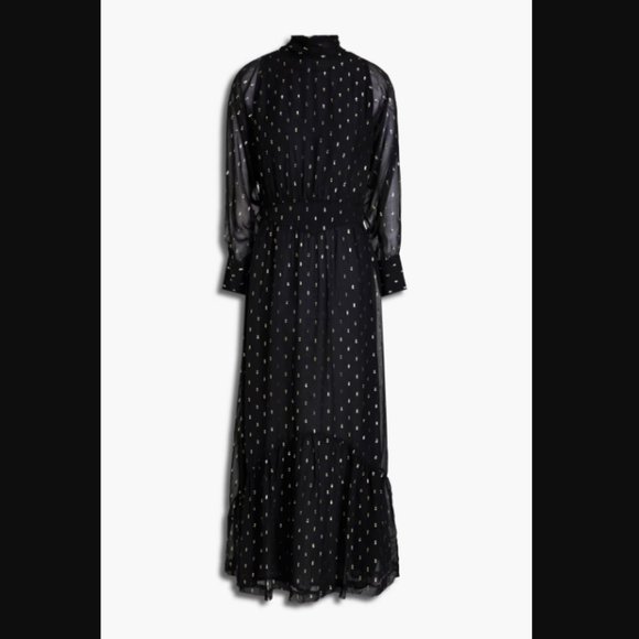 ba&sh Romy Dress - Noir - Size 1 (Small) - Holiday Dress - NEW WITH TAGS - Picture 2 of 5